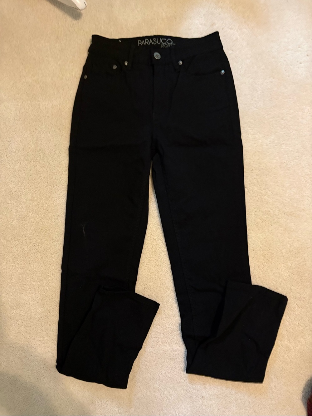 Parasuco Black Stretch Skinny Jeans